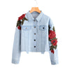 3D Patch Denim Jacket