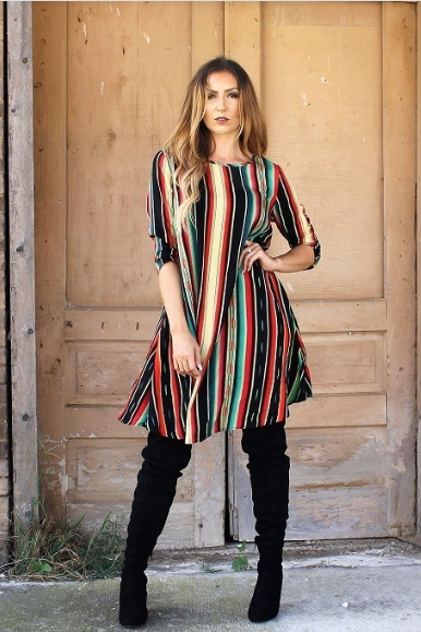 SARAPE DRESS - Luna Chic Boutique SARAPE DRESS - Luna Chic Boutique